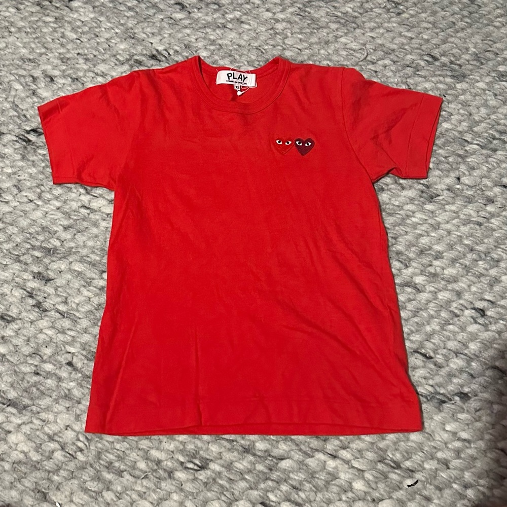 CDG Comme des Garçons Play Red T-Shirt